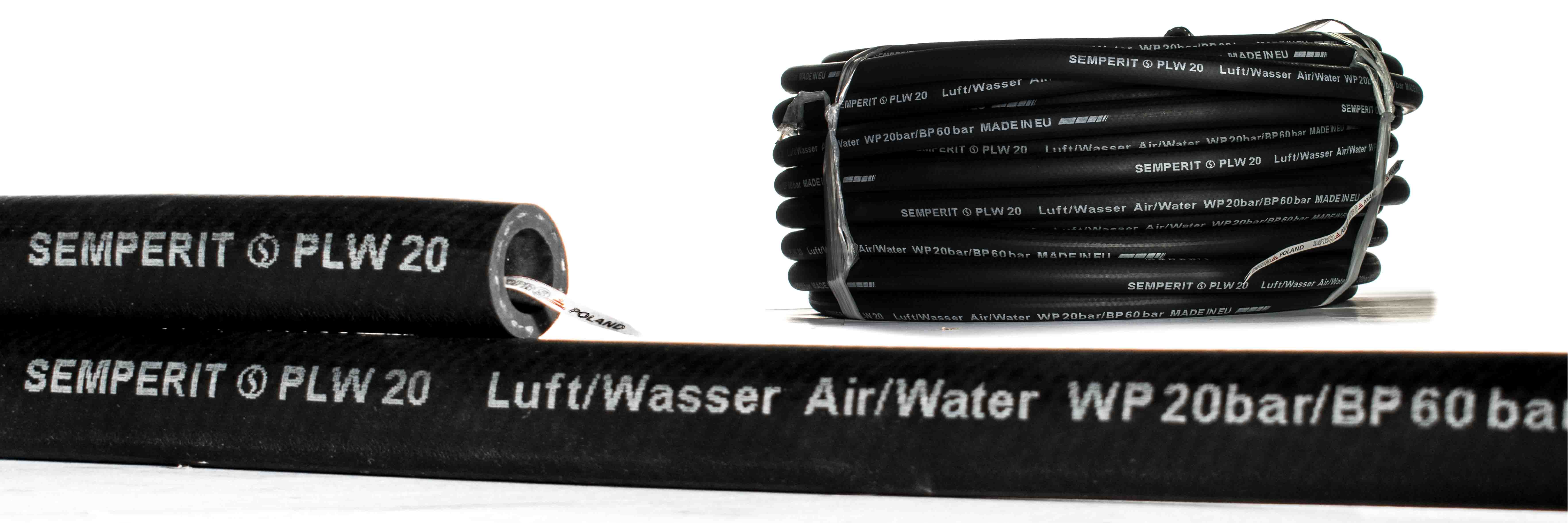 Wąż przemysłowy do powietrza i wody PLW20 20 BAR SEMPERIT